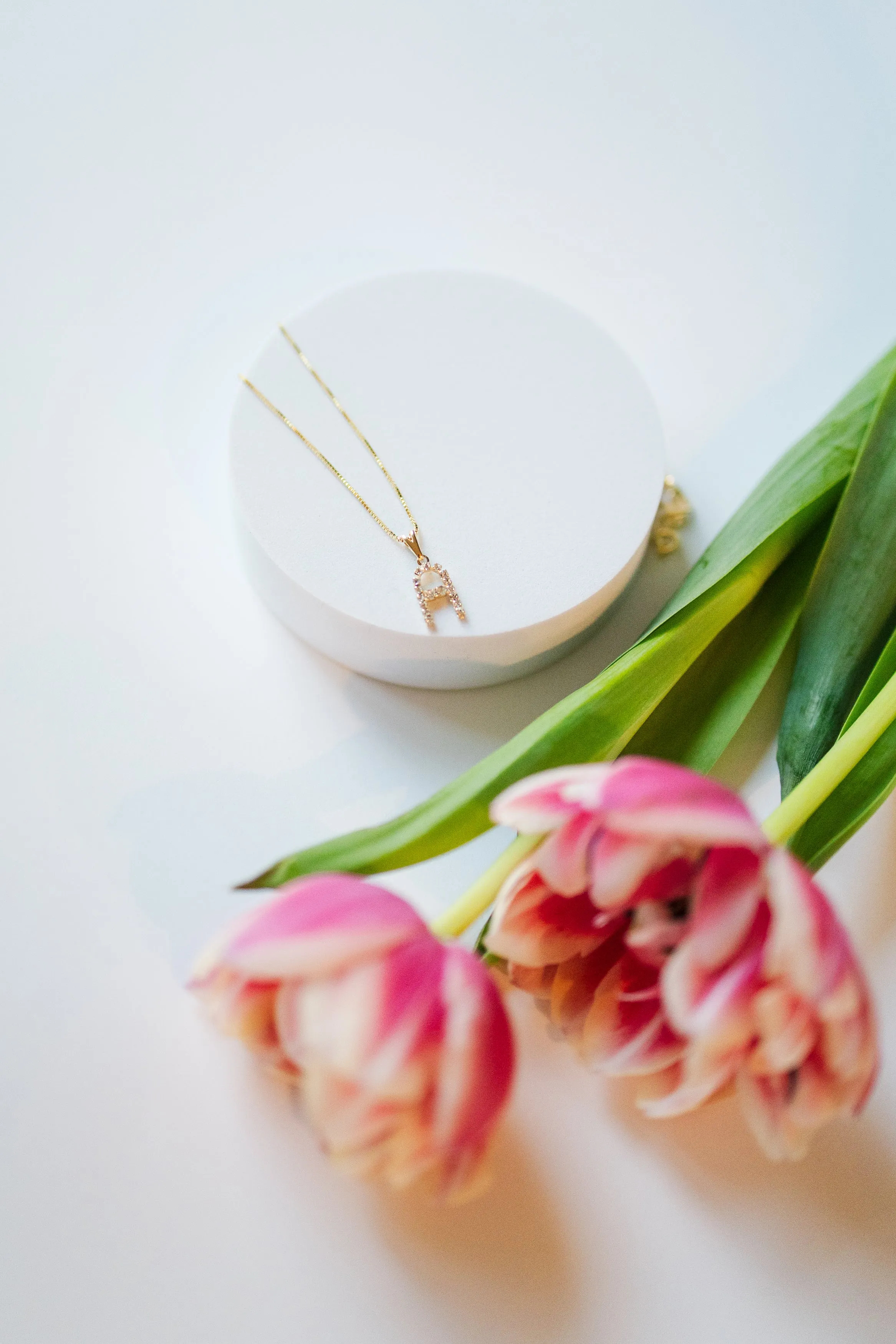 Diamond Letter Necklace sold by Sydney Rose product image thumbnail 5