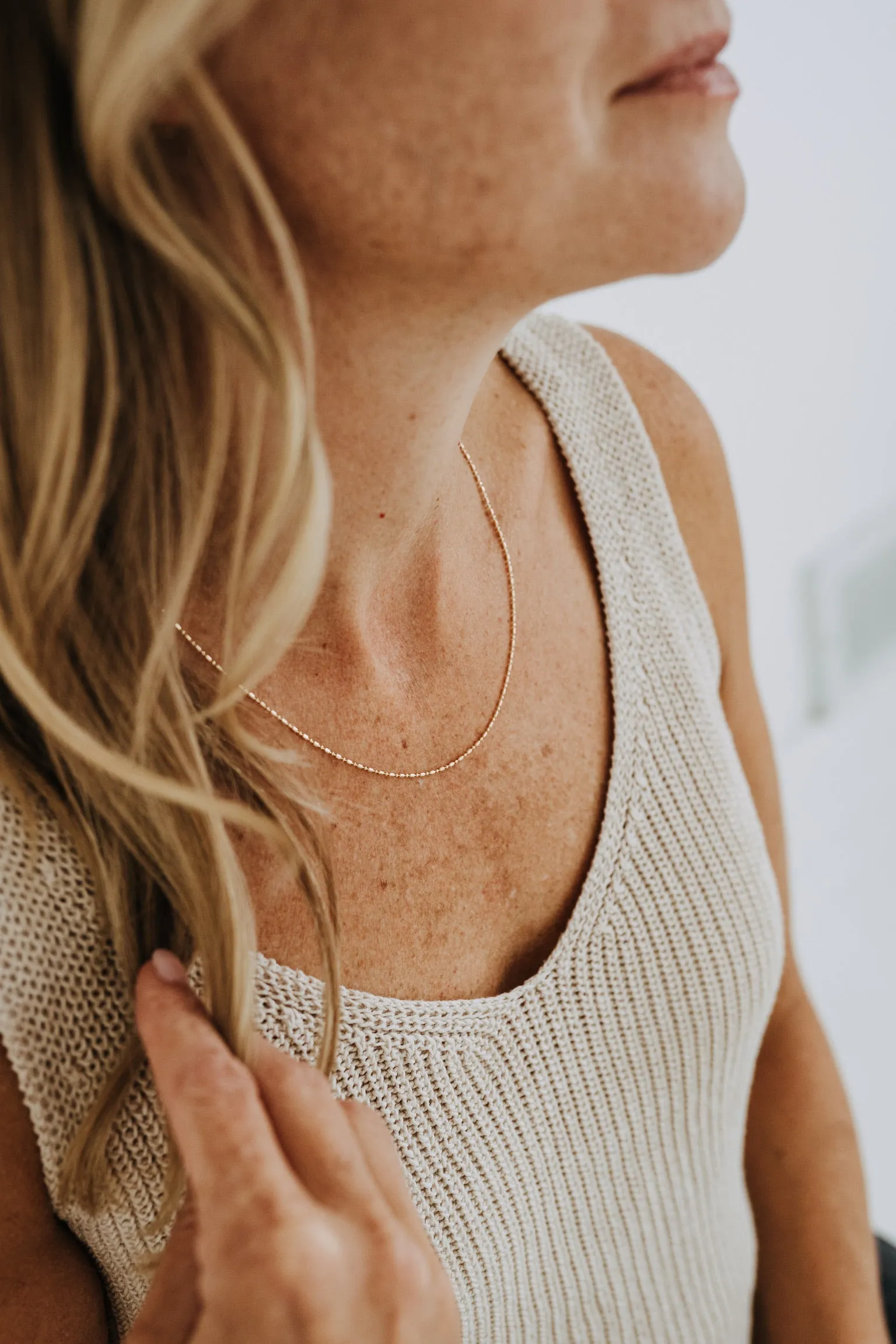 Dainty Ball Bar Chain sold by Sydney Rose product image thumbnail 5