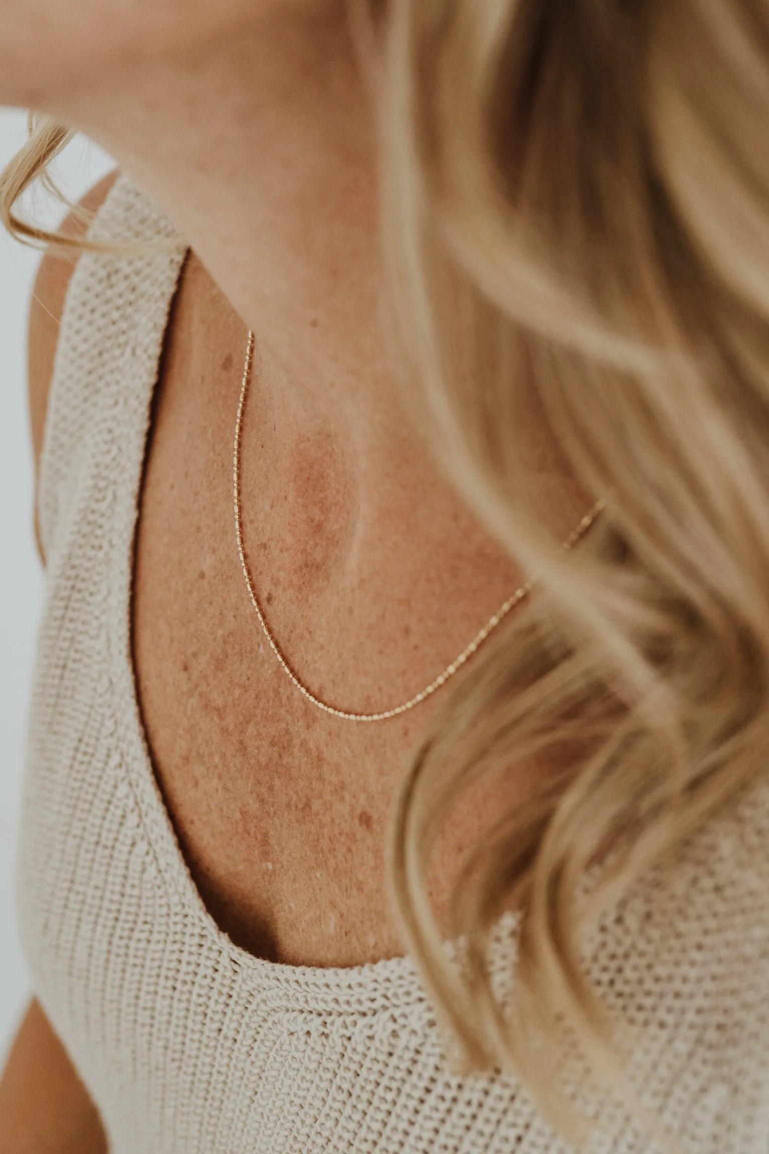 Dainty Ball Bar Chain sold by Sydney Rose product image thumbnail 2