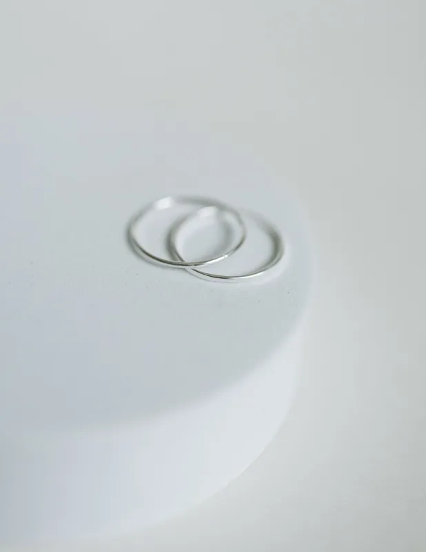 Sterling Silver Thin Band Ring sold by Sydney Rose