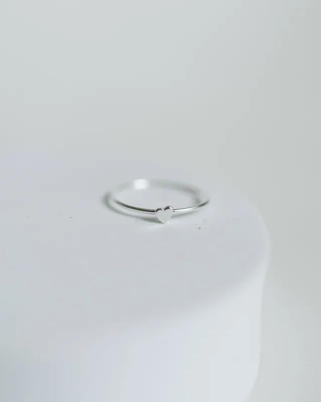 Sterling Silver Heart Ring sold by Sydney Rose