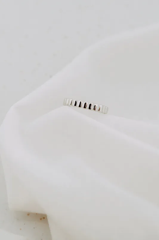 Madeline Ring - 3mm Sterling Silver Band sold by Sydney Rose