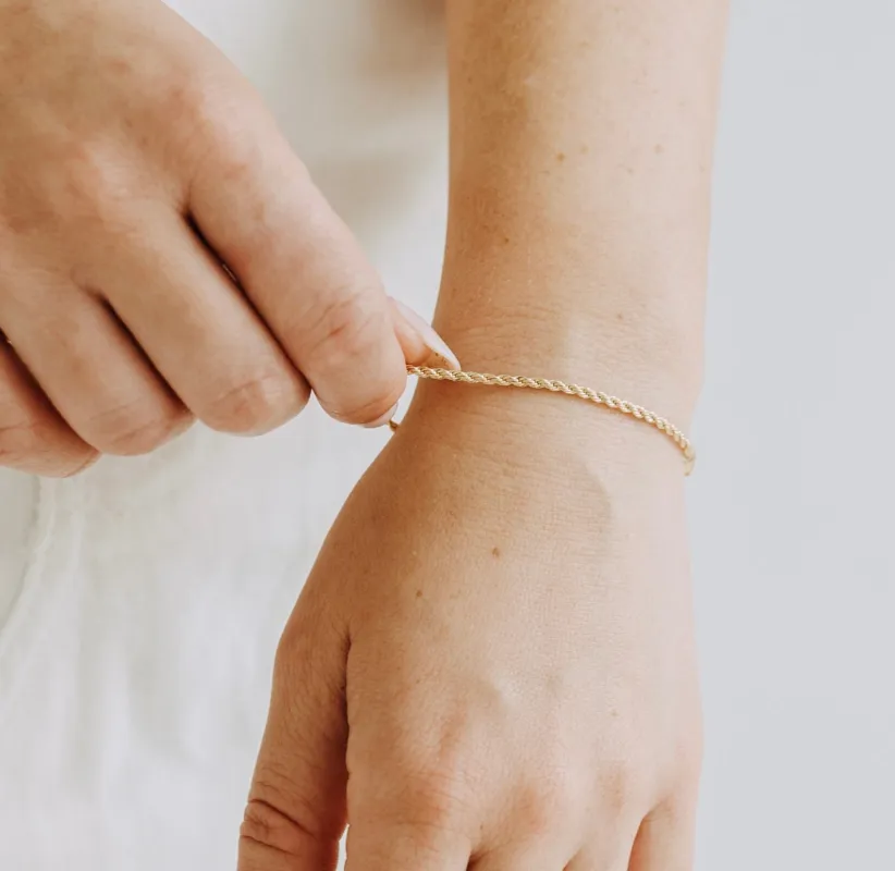 2mm Rope Bracelet sold by Sydney Rose
