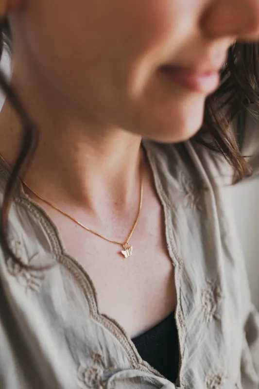 Butterfly Necklace sold by Sydney Rose