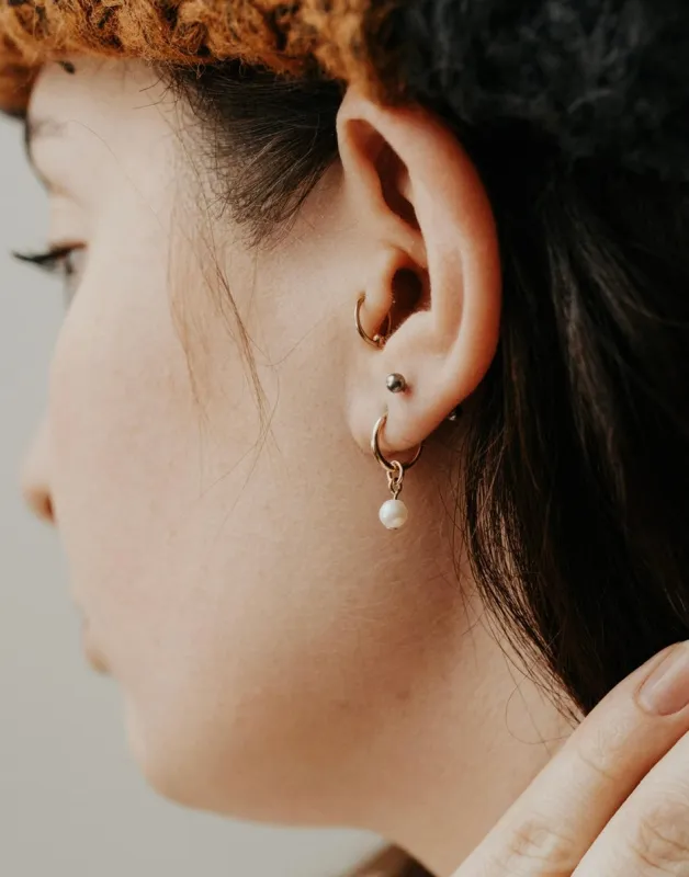 Mini Pearl Sleepers sold by Sydney Rose