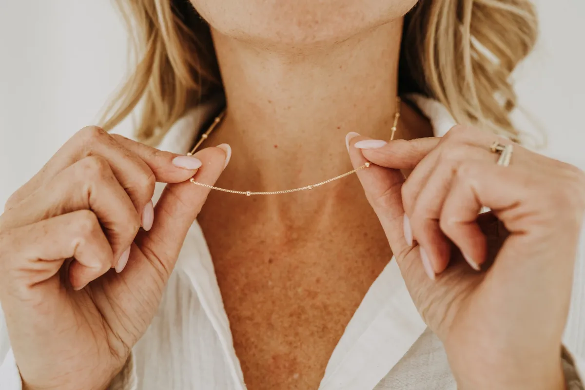 Dainty Satellite Necklace sold by Sydney Rose