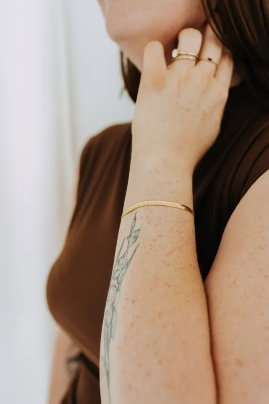 Herringbone Bracelet sold by Sydney Rose