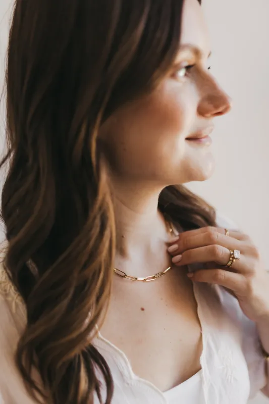 Bold Paperclip Chain sold by Sydney Rose