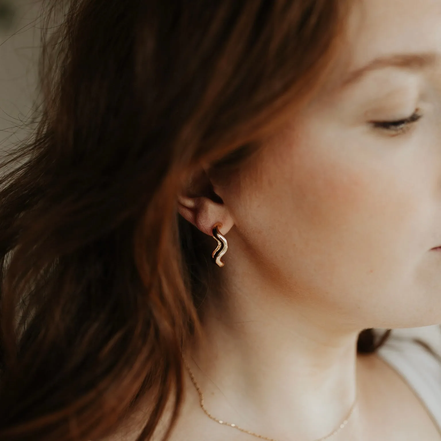 Wave Hoops sold by Sydney Rose