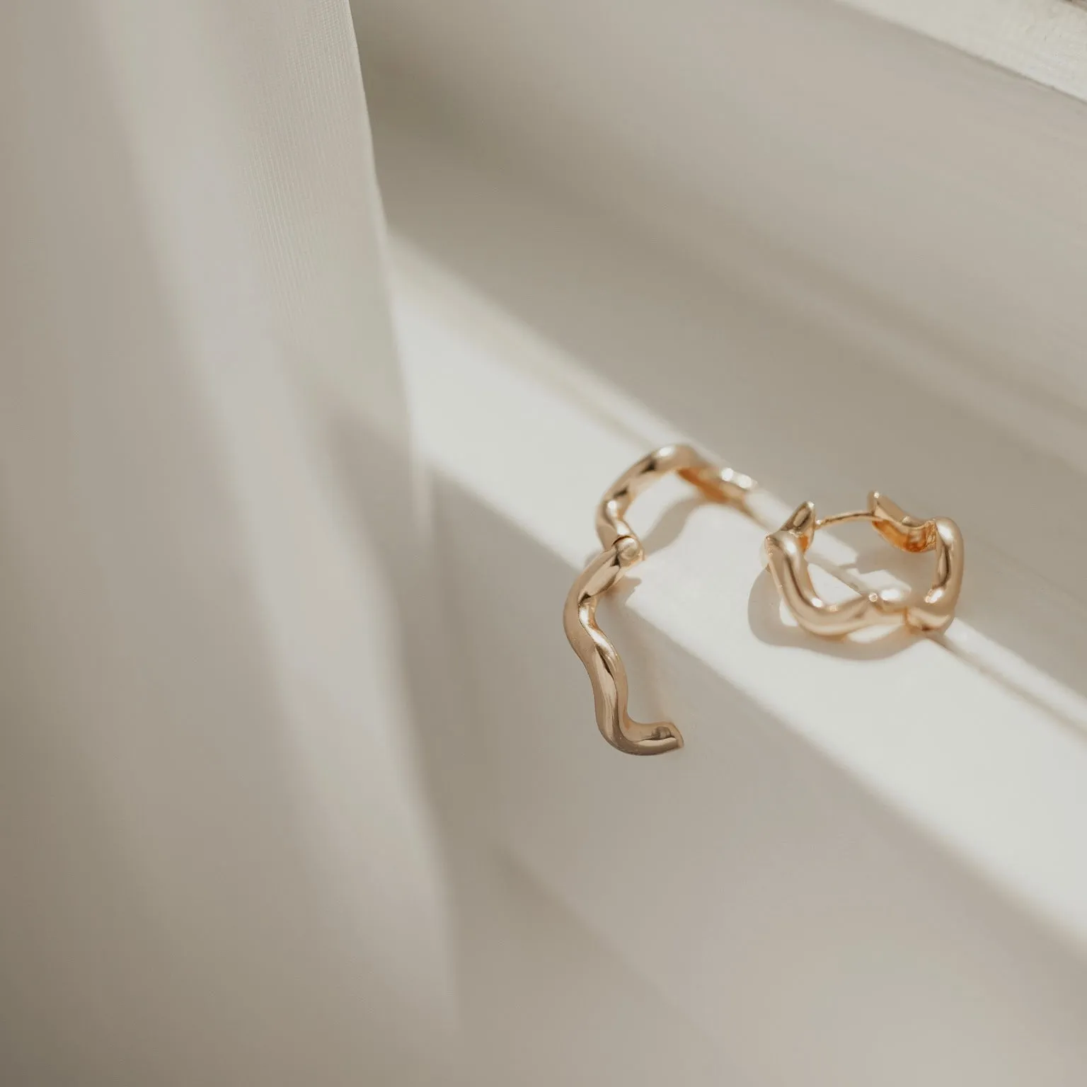 Wave Hoops sold by Sydney Rose product image thumbnail 2