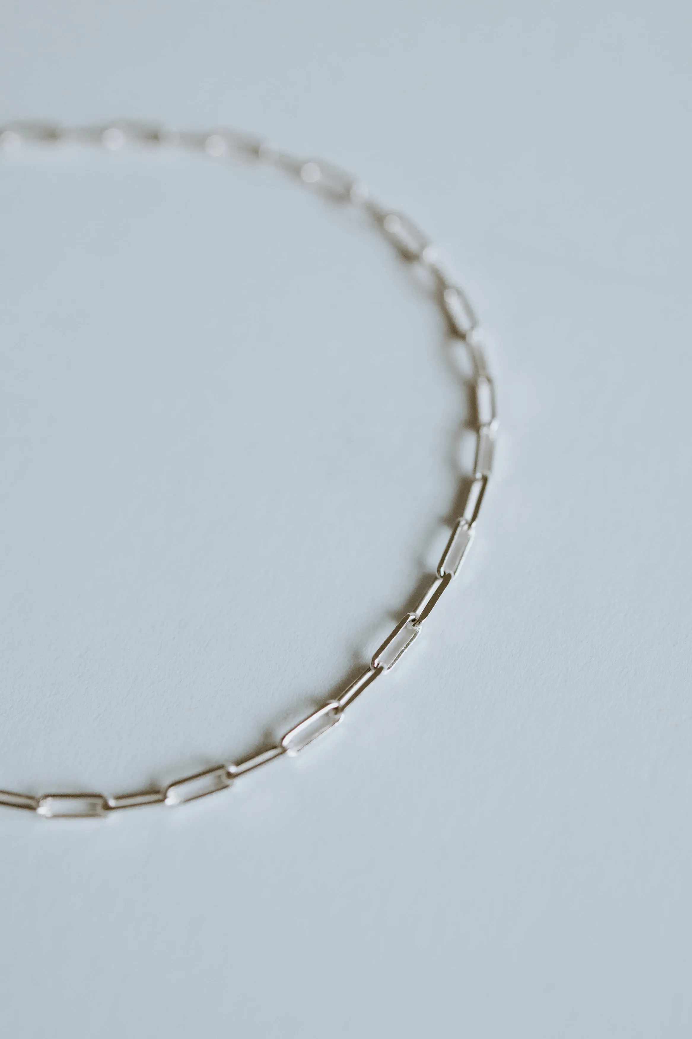 Petite Paperclip Bracelet - Sterling Silver sold by Sydney Rose product image thumbnail 5