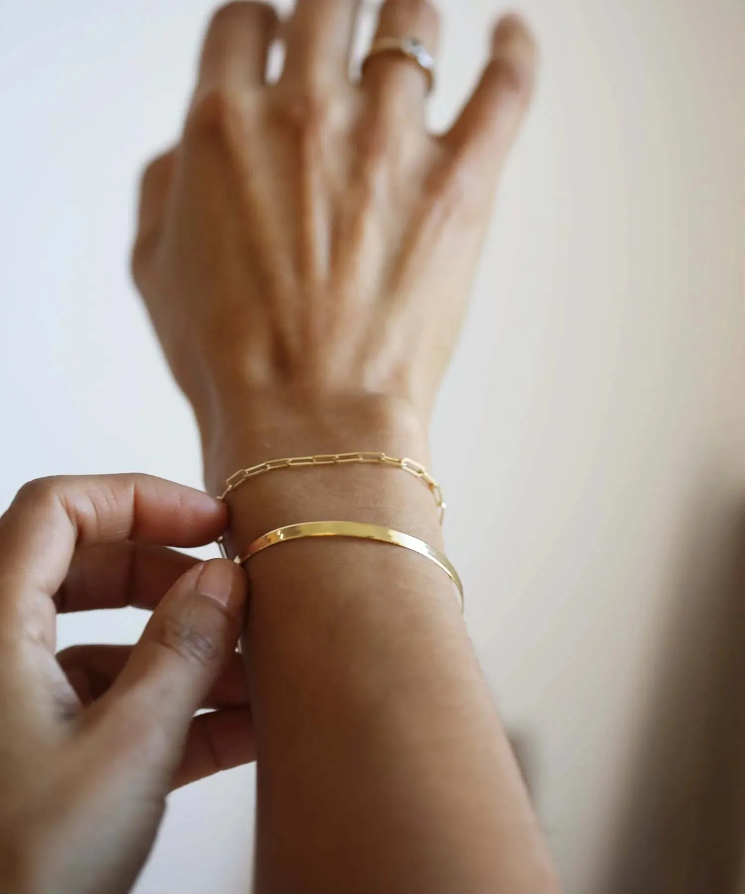 4mm Herringbone Bracelet sold by Sydney Rose