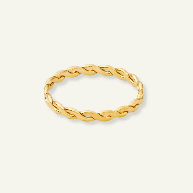 Braid Ring made by Sydney Rose