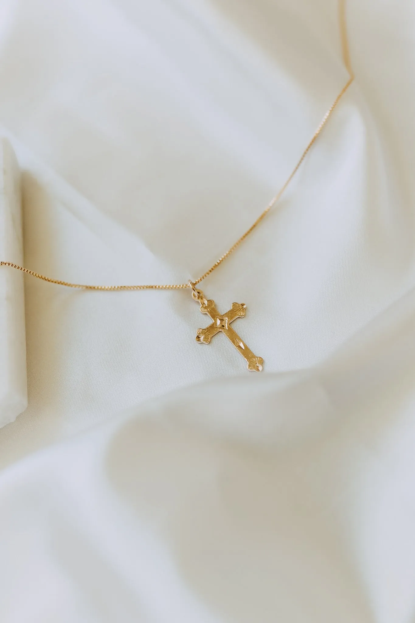 Legacy Cross Necklace – Gold Filled Cross Pendant Necklace sold by Sydney Rose product image thumbnail 2