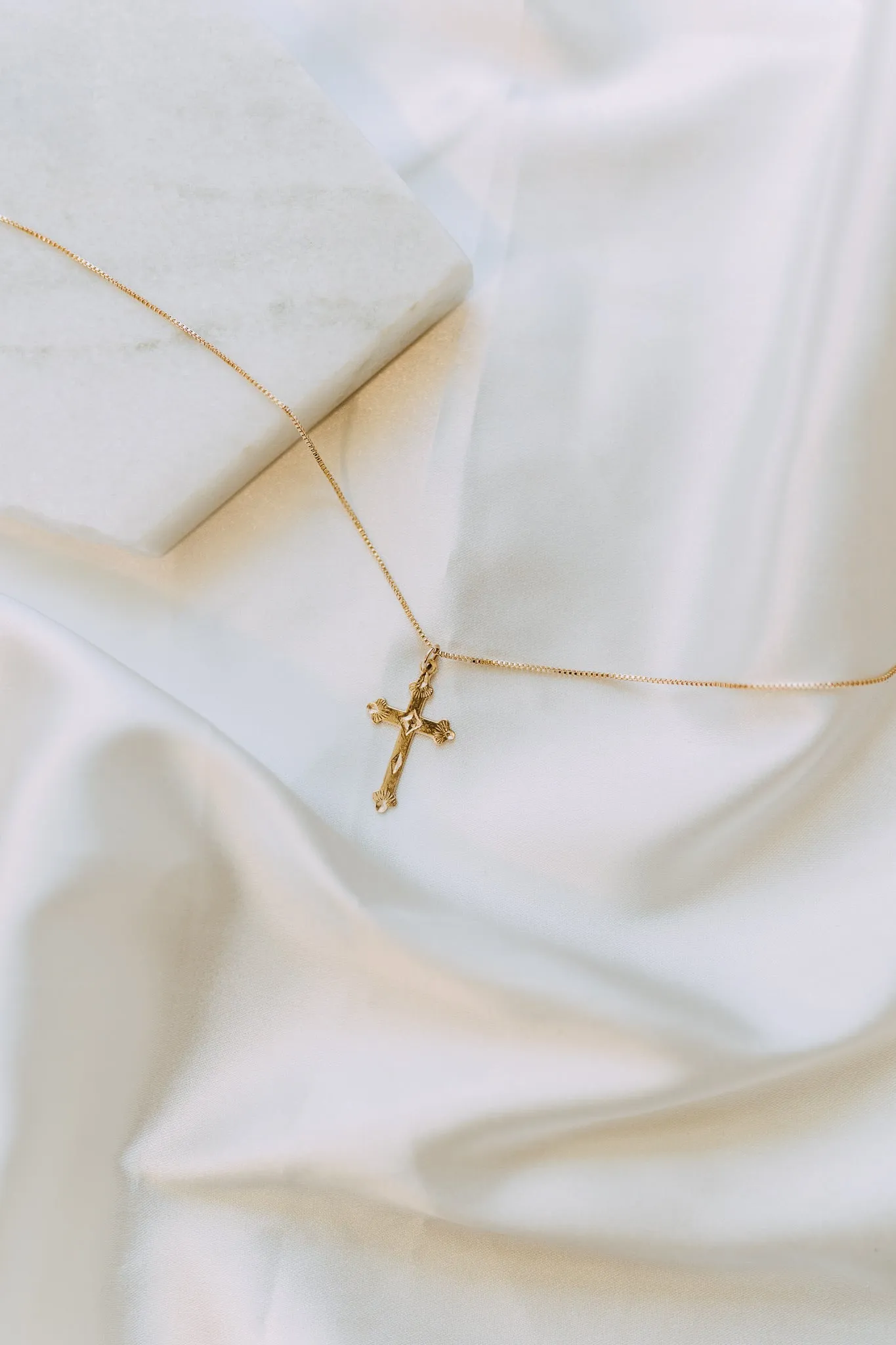 Legacy Cross Necklace – Gold Filled Cross Pendant Necklace sold by Sydney Rose product image thumbnail 5