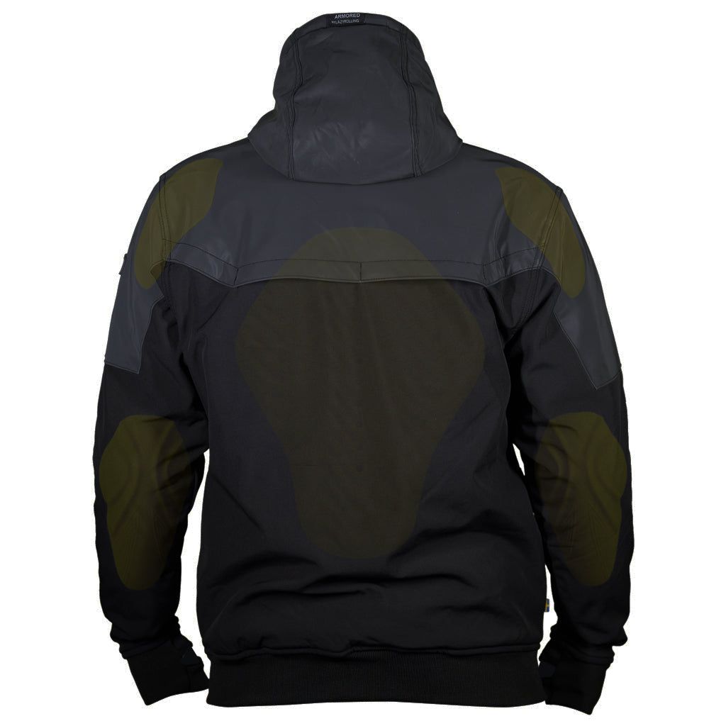 ARMORED BLACK ON BLACK REFLECTIVE JACKET sold by Armored product image thumbnail 5