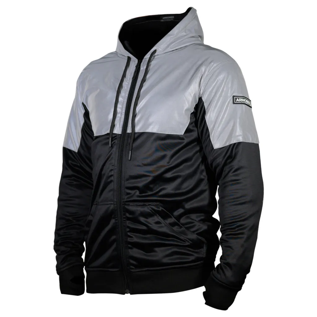 ARMORED REFLECTIVE PERFORMANCE HOODIE sold by Armored