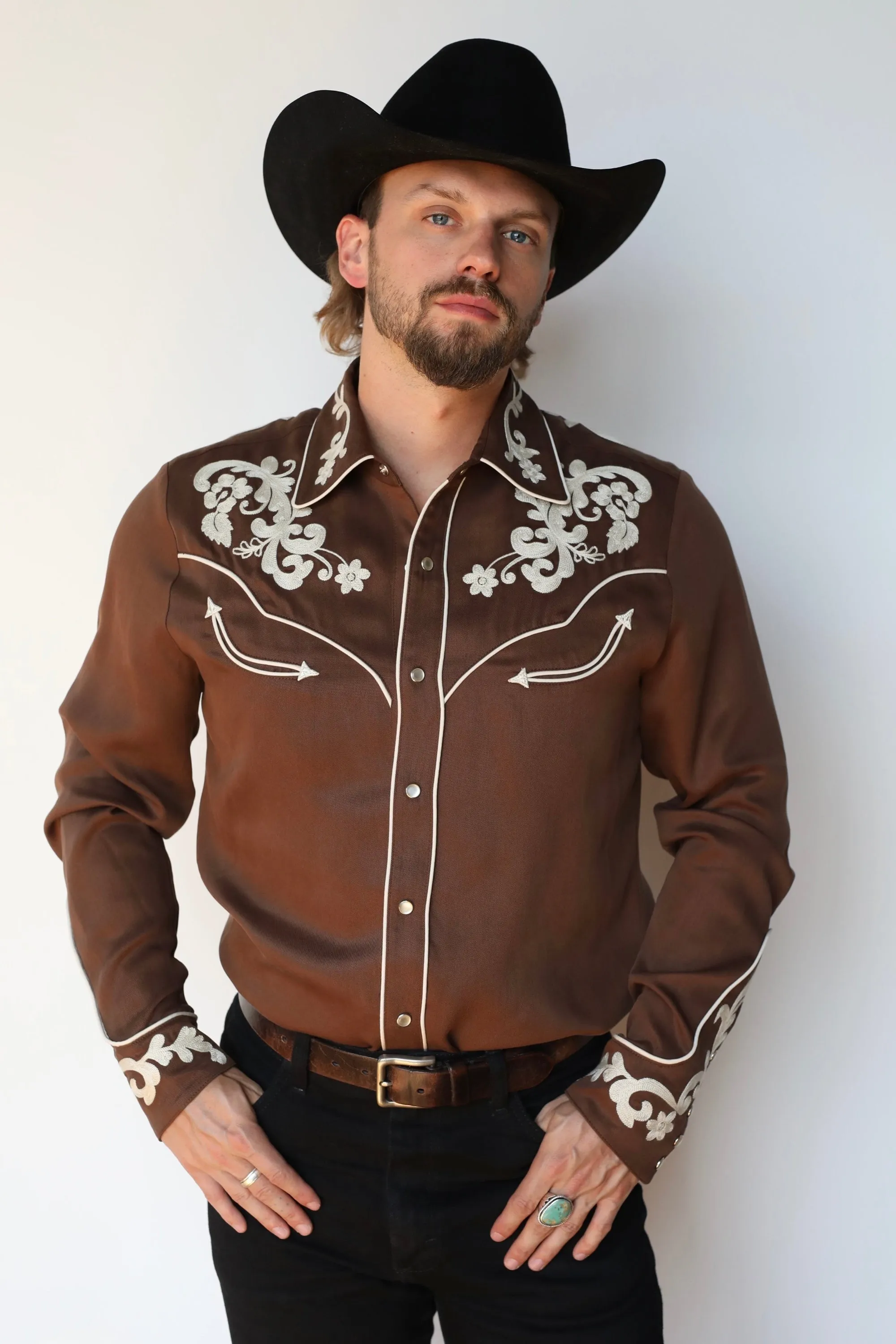 Durango Shirt Brown sold by H Bar C