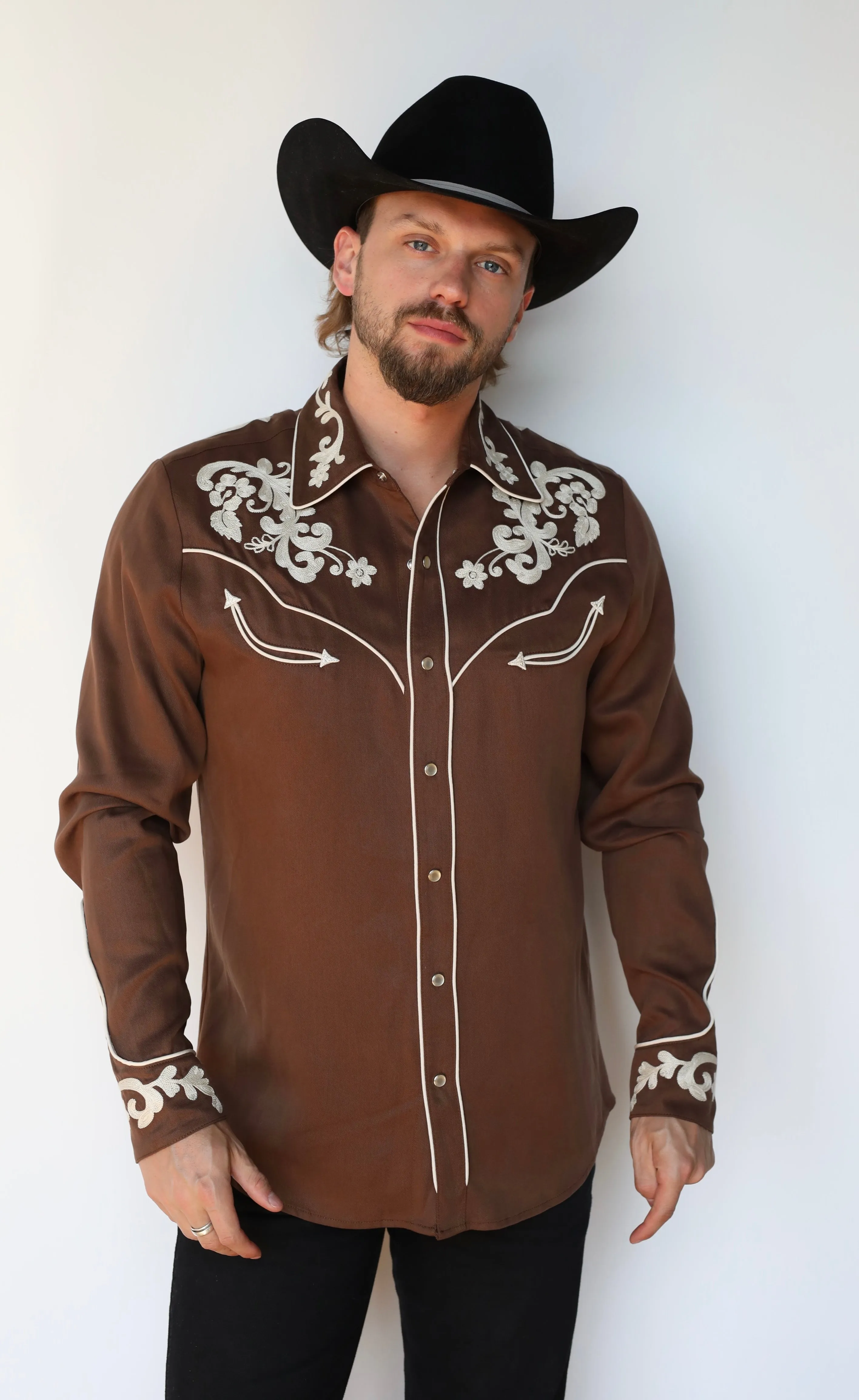 Durango Shirt Brown sold by H Bar C product image thumbnail 4