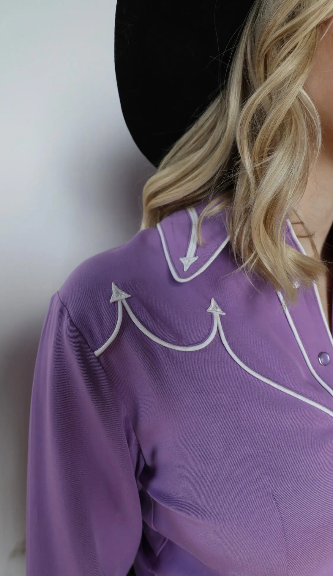 Lake Tahoe Women's Shirt Lavender sold by H Bar C product image thumbnail 4