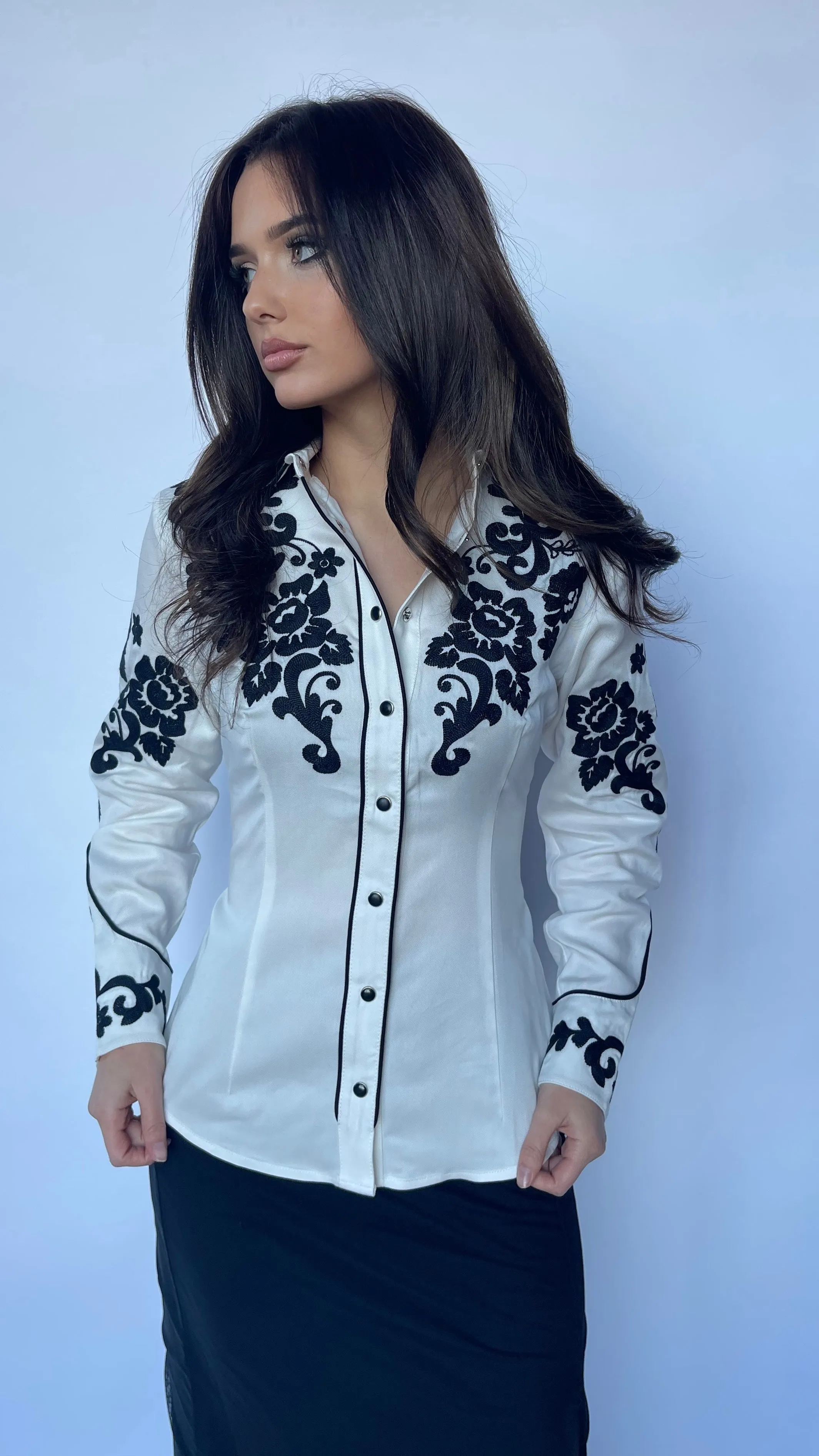 Fort Worth Women's Shirt White sold by H Bar C product image thumbnail 3