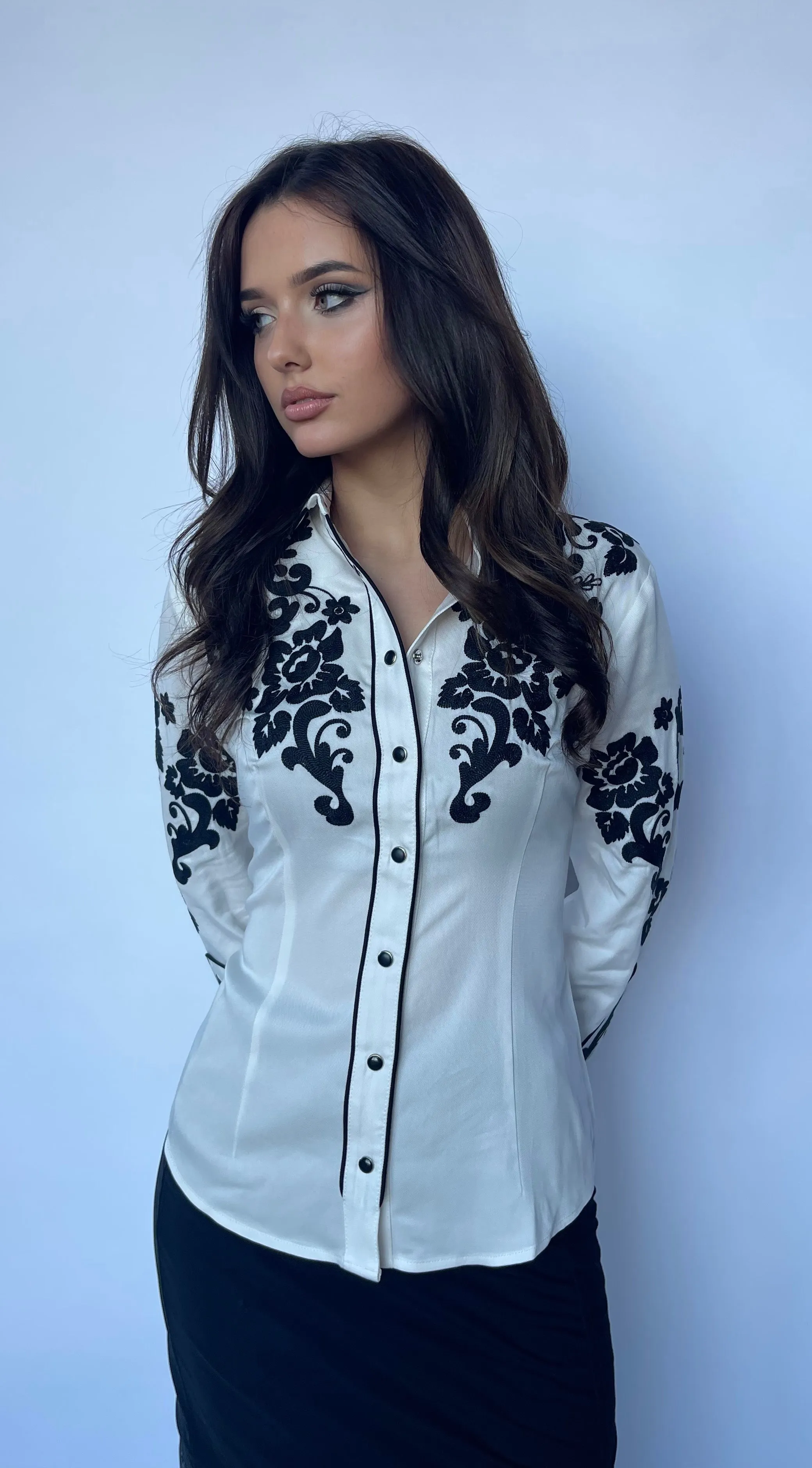 Fort Worth Women's Shirt White sold by H Bar C product image thumbnail 4