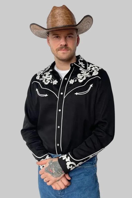 Durango Shirt Black made by H Bar C