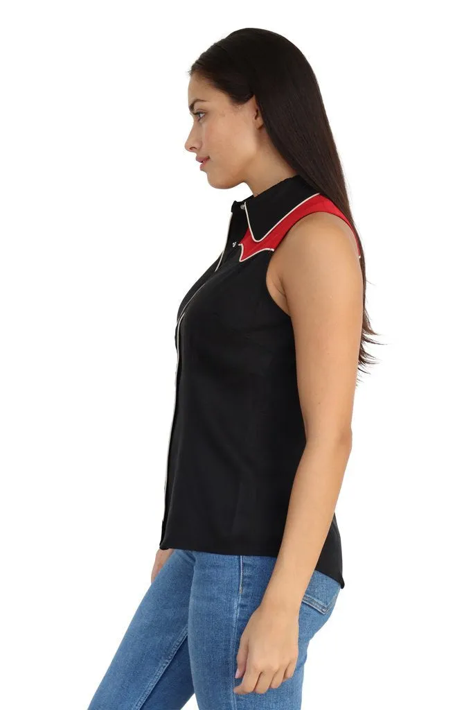 Atlanta Women's Shirt Black and Red sold by H Bar C product image thumbnail 2