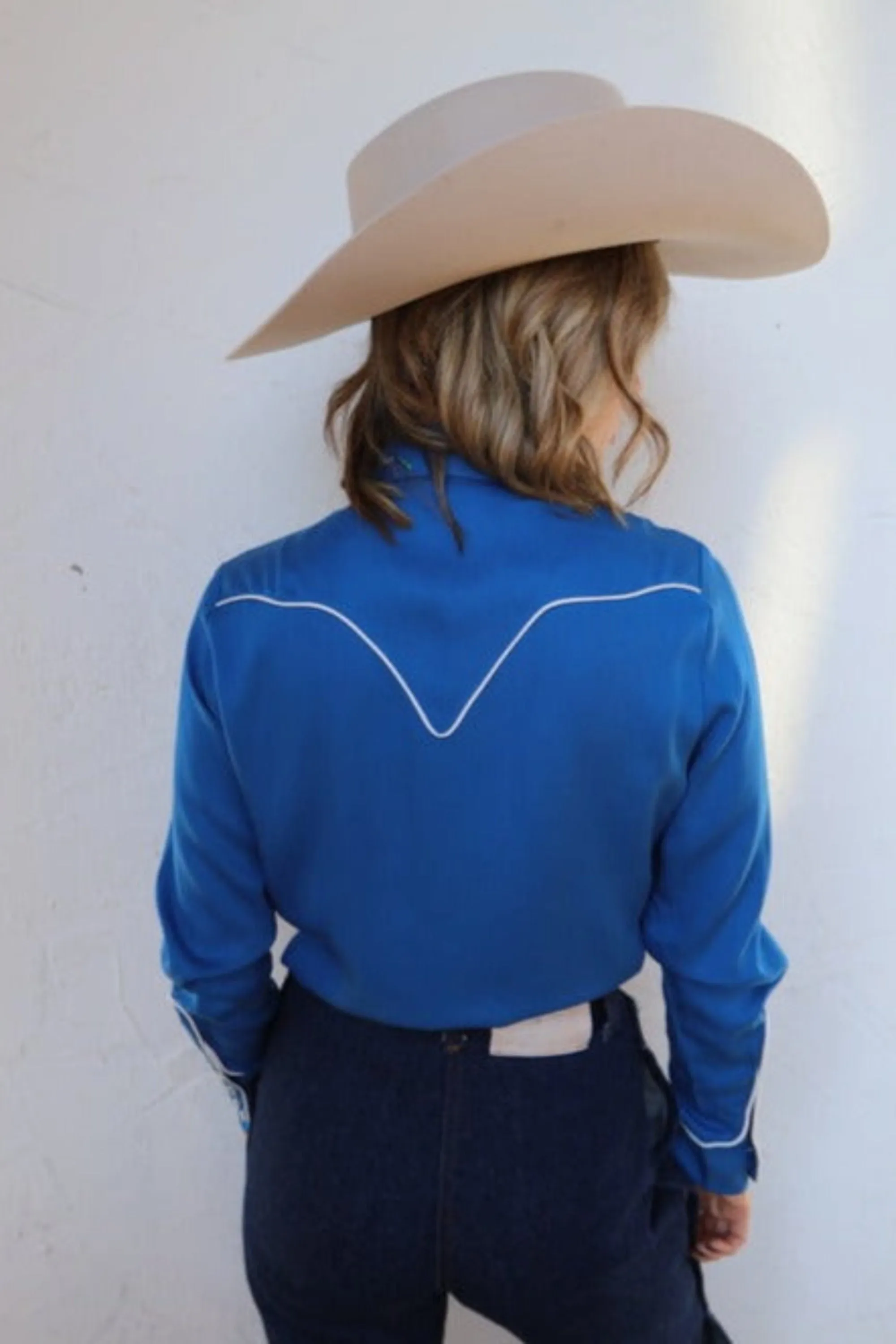 Texas Women's Shirt Royal Blue sold by H Bar C product image thumbnail 2