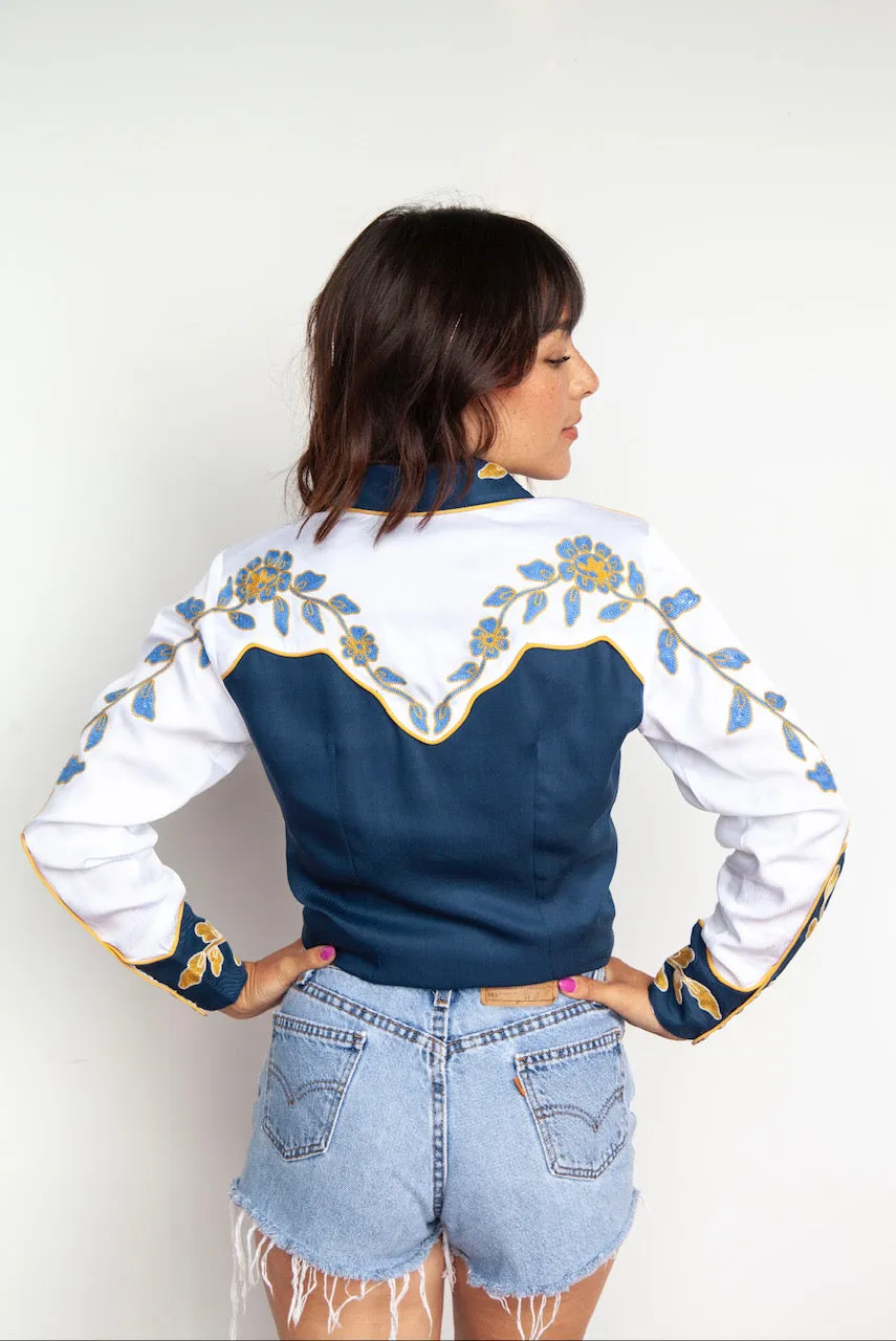 Charleston Women's Shirt Blue sold by H Bar C product image thumbnail 2