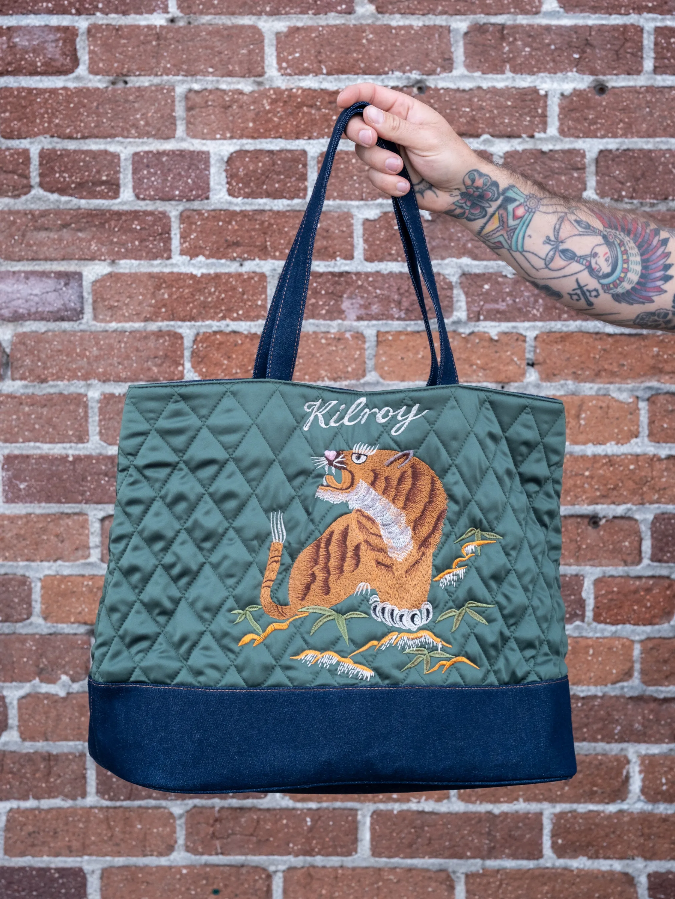 Kilroy Sukajan Tote Bag スカジャン sold by Kilroy-VTG product image thumbnail 2