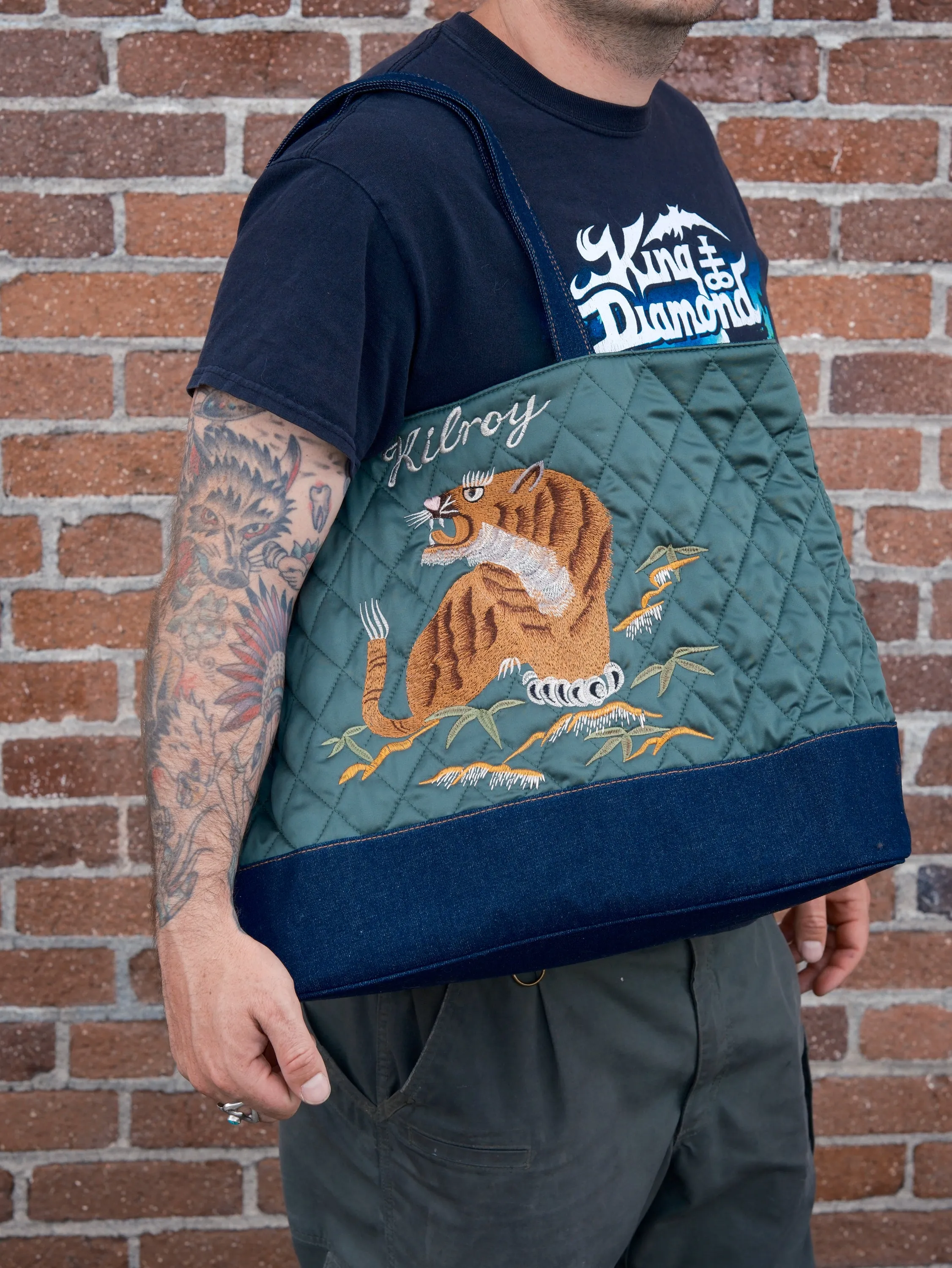 Kilroy Sukajan Tote Bag スカジャン sold by Kilroy-VTG product image thumbnail 4