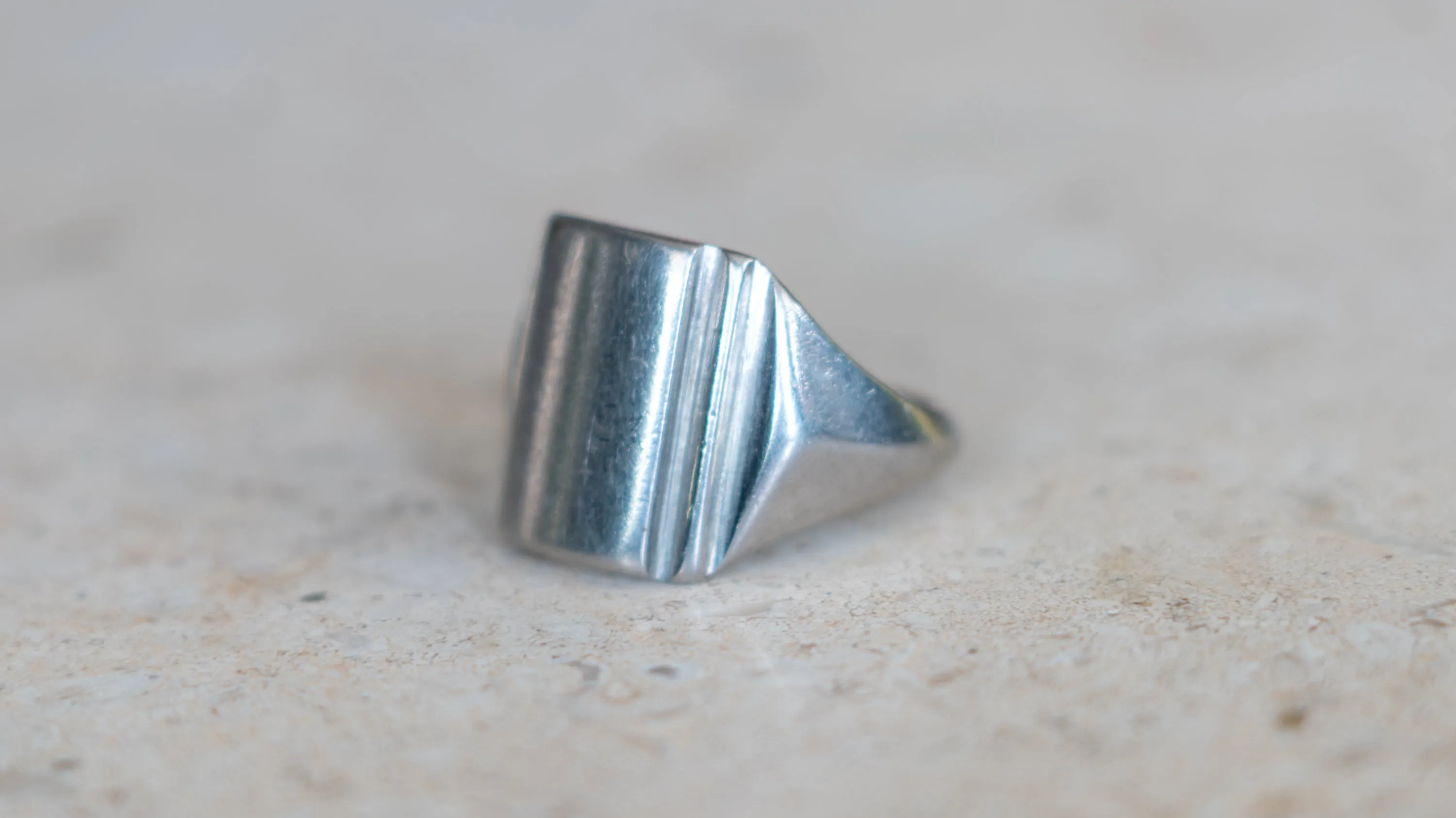 1940s Art Deco Chromed Blank Size-10 sold by Kilroy-VTG product image thumbnail 5