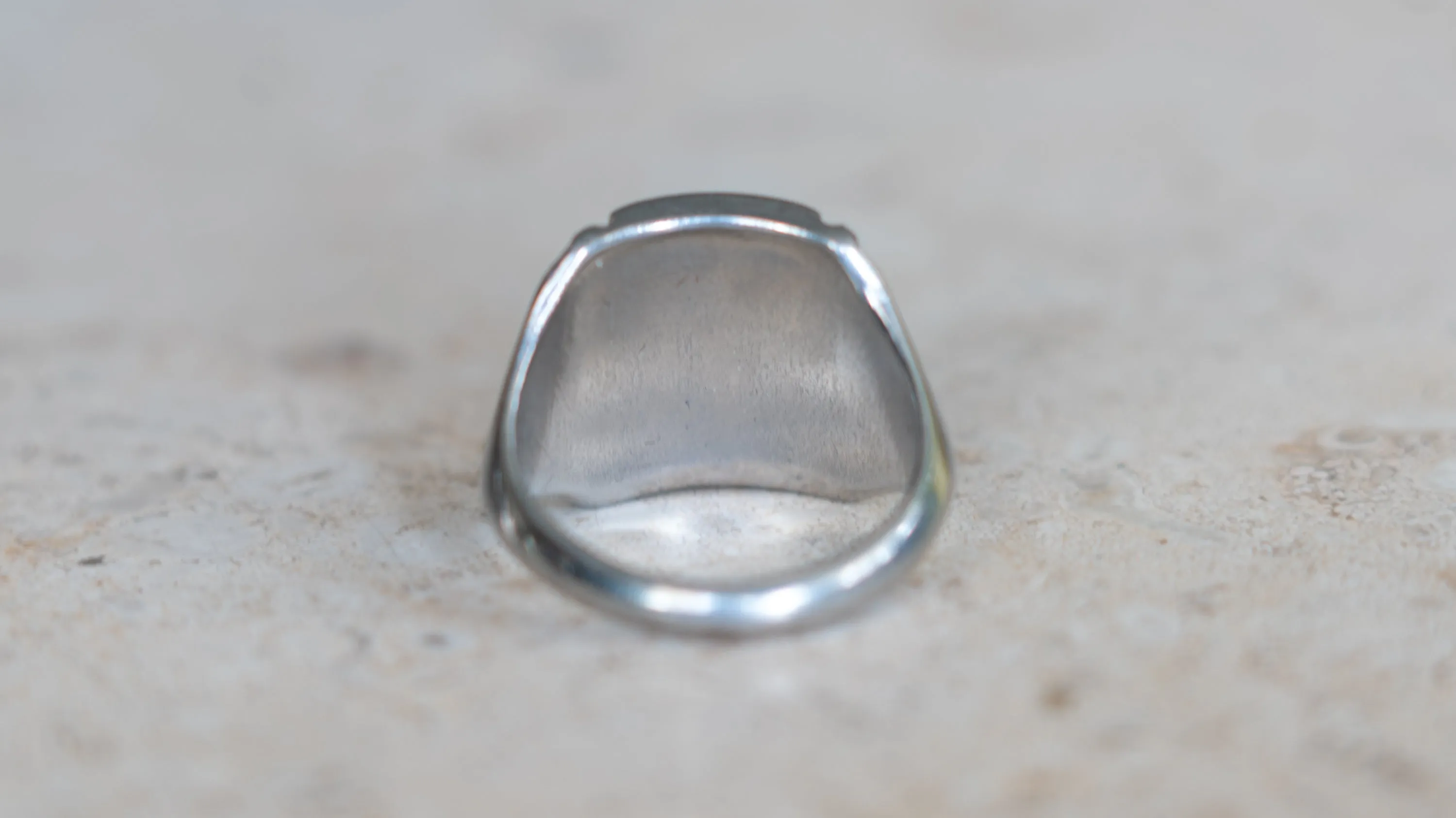 1940s Art Deco Chromed Blank Size-10 sold by Kilroy-VTG product image thumbnail 3