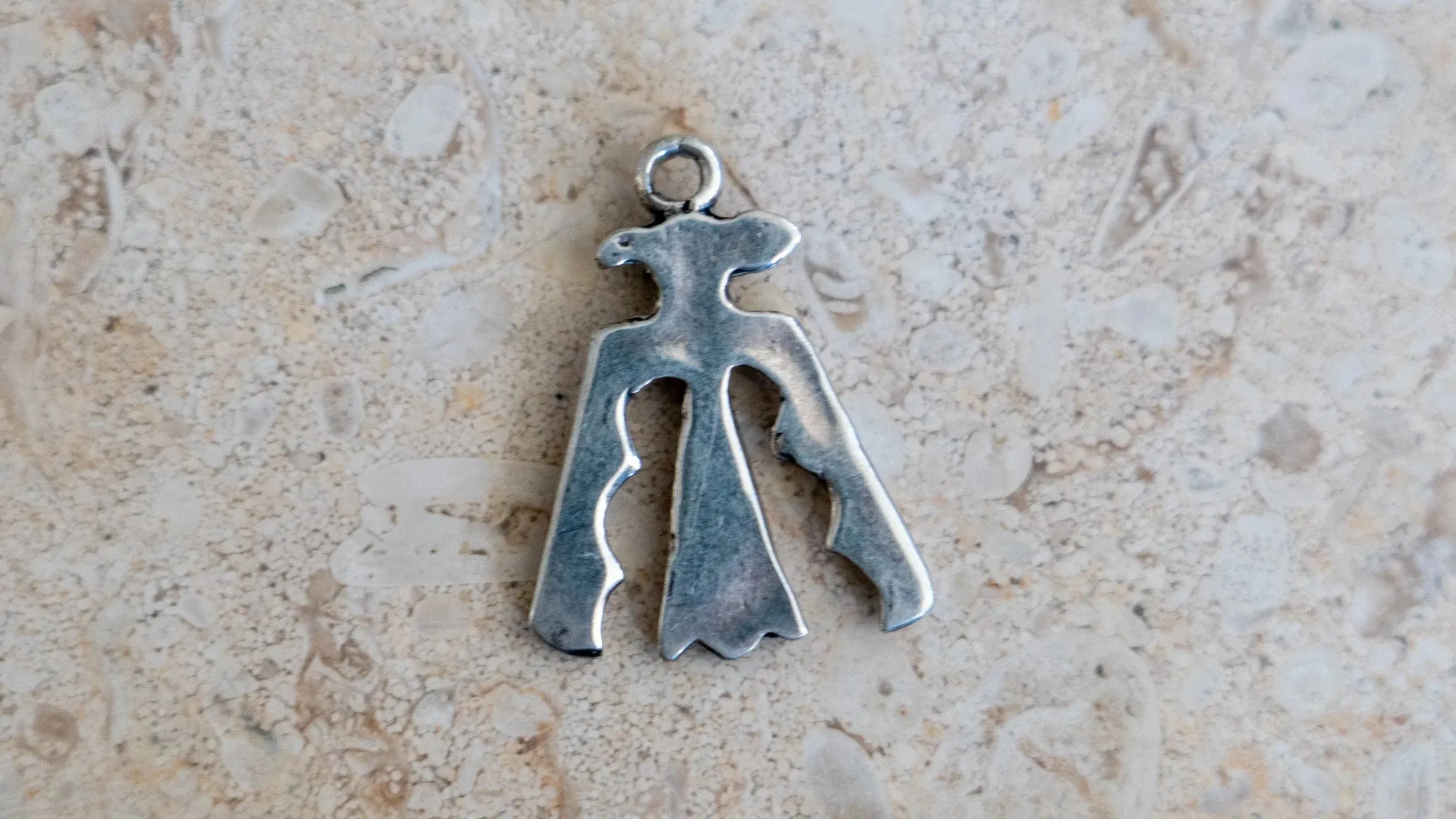 Unique Early Trading Post Thunderbird Pendant sold by Kilroy-VTG product image thumbnail 2