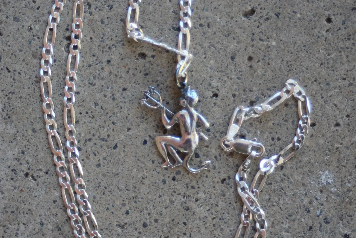 Kilroy "Little Devil" Sterling Pendant made by Kilroy-VTG