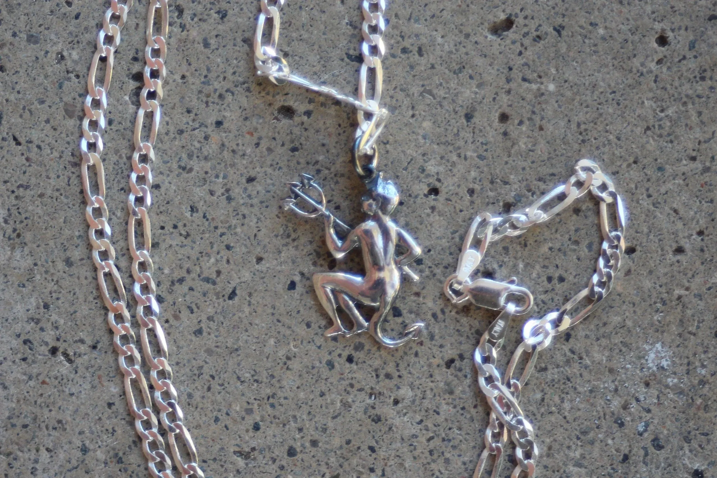 Kilroy "Little Devil" Sterling Pendant sold by Kilroy-VTG