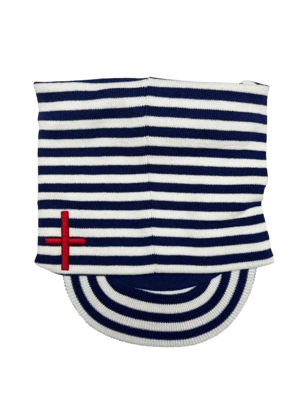 "La Bonne Étoile" beanie cap blue made by Passion de L’âme