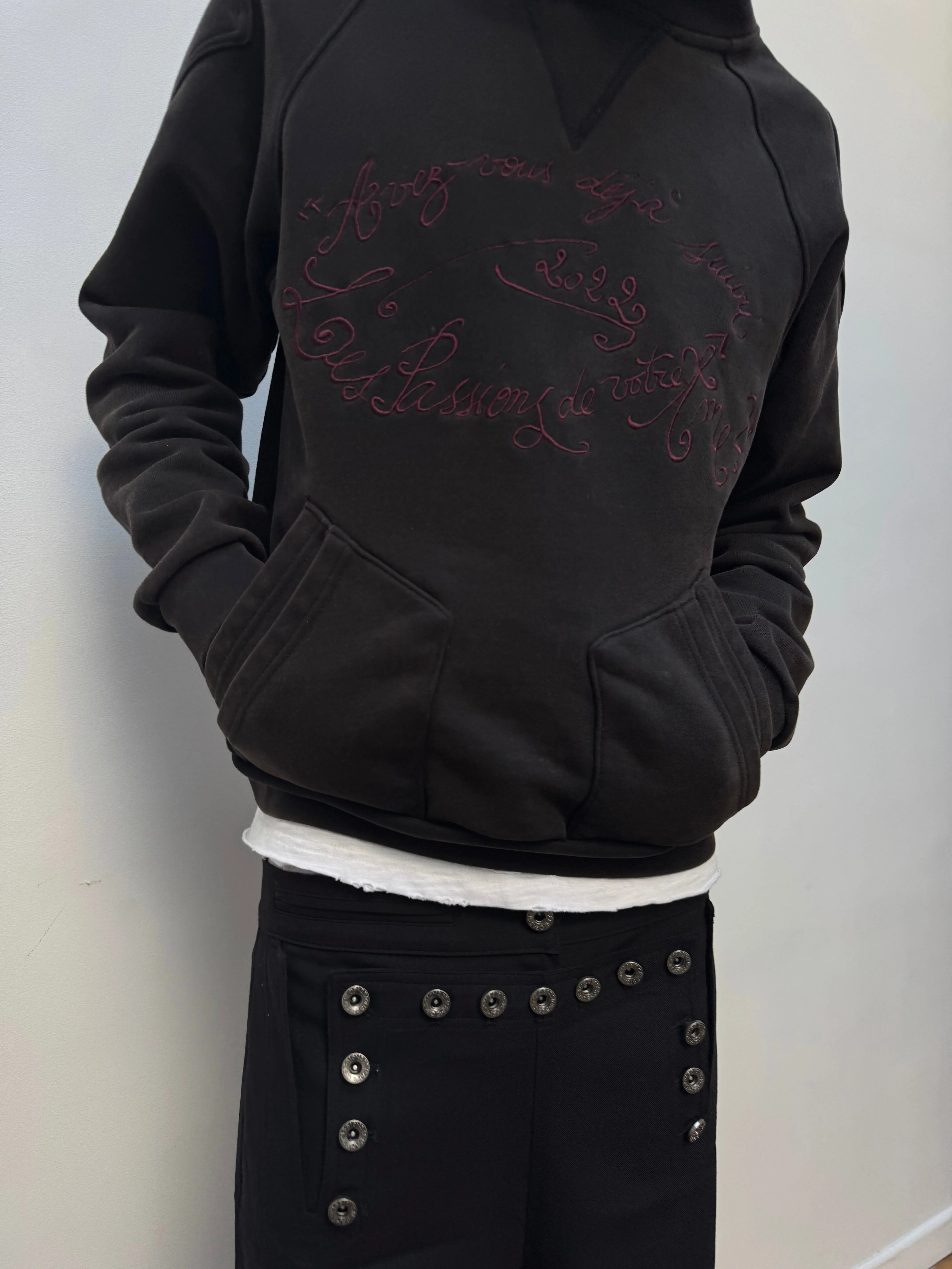 "le Bord de Nuit" hoodie sold by Passion de L’âme product image thumbnail 5
