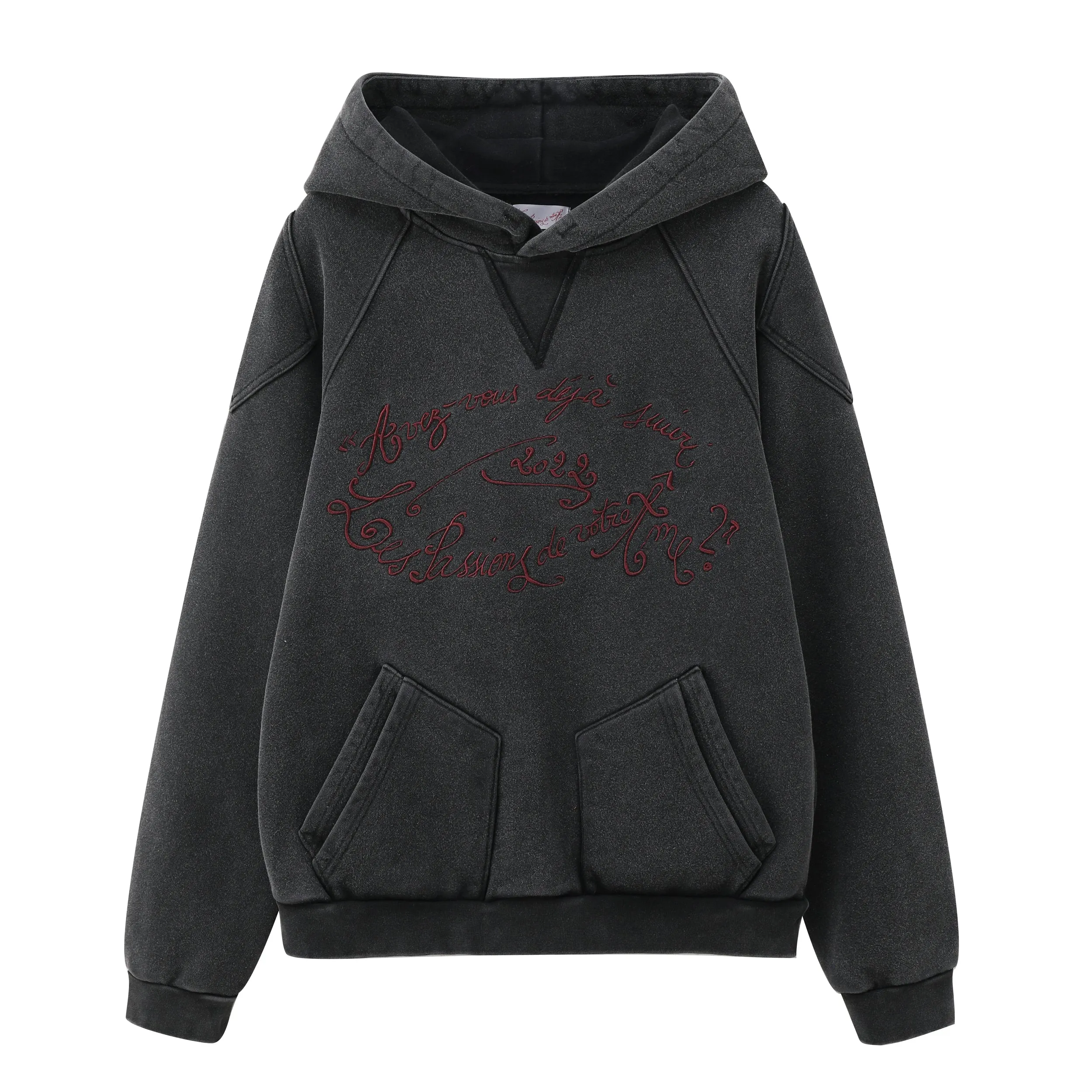 "le Bord de Nuit" hoodie sold by Passion de L’âme