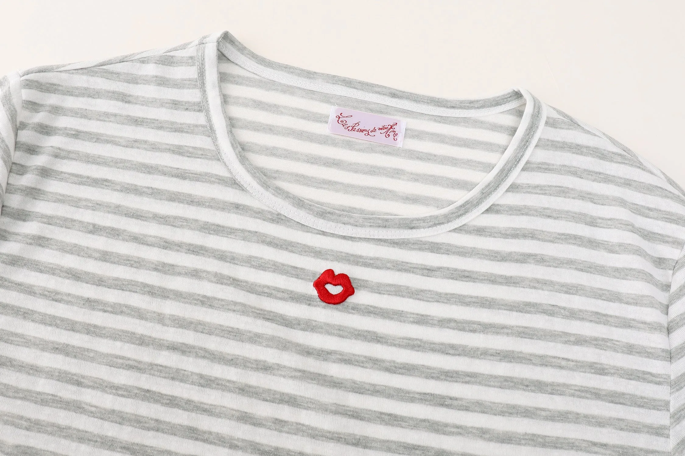 "Le Rayé" tee shirt sold by Passion de L’âme product image thumbnail 5