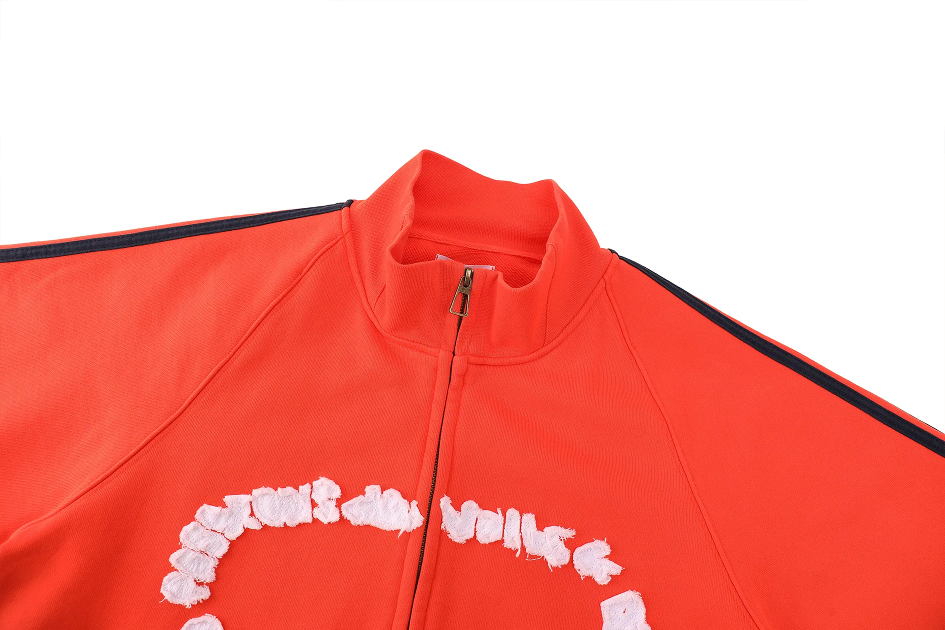 "club de voile" Track jacket orange sold by Passion de L’âme product image thumbnail 5