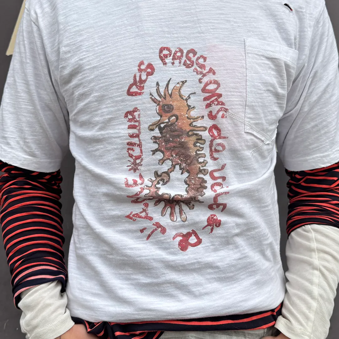 "l'hippocampe" Tee sold by Passion de L’âme product image thumbnail 4