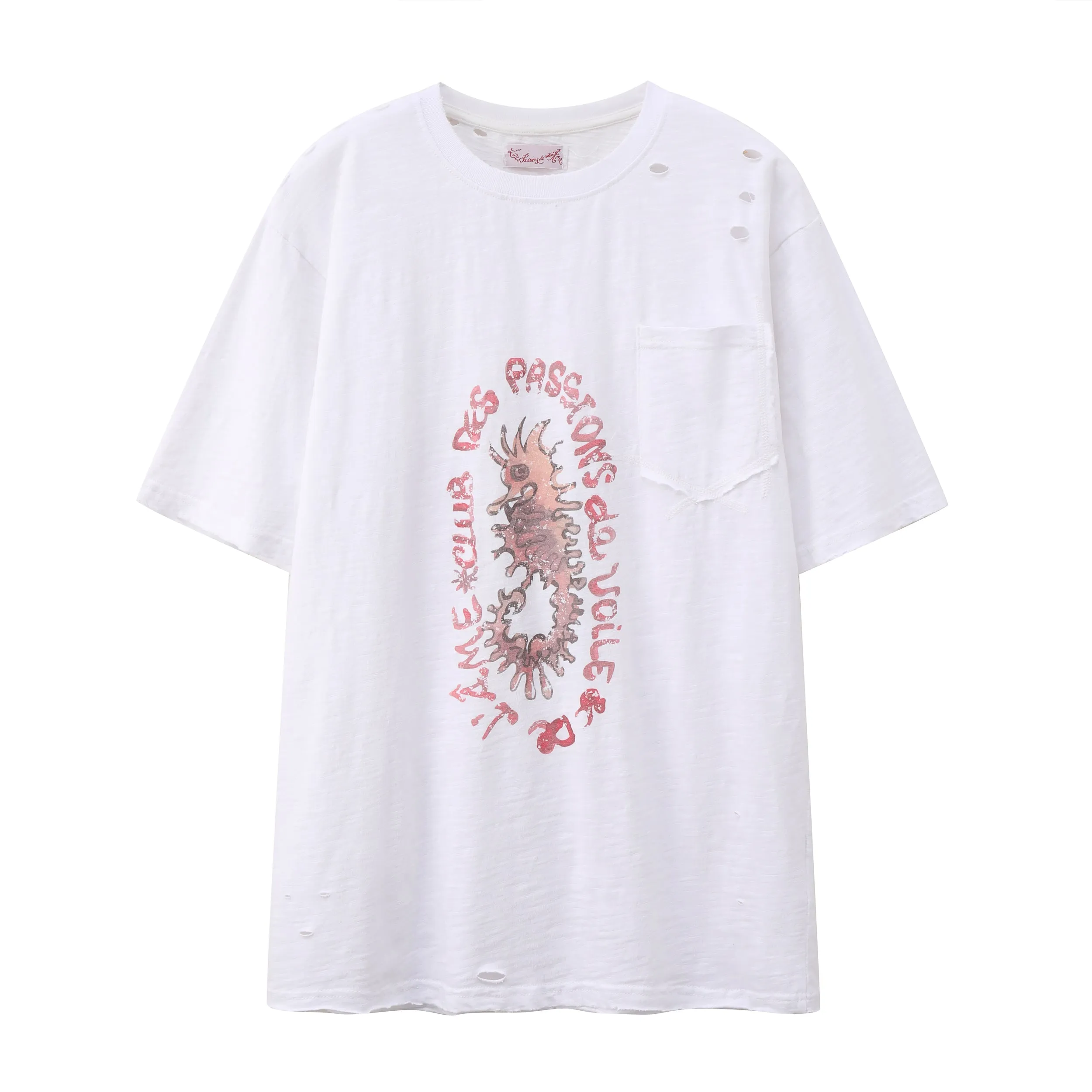 "l'hippocampe" Tee sold by Passion de L’âme
