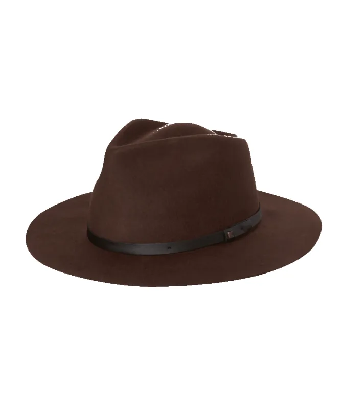 Universal Felt Wide Brim Fedora - Goodwin made by Kooringal