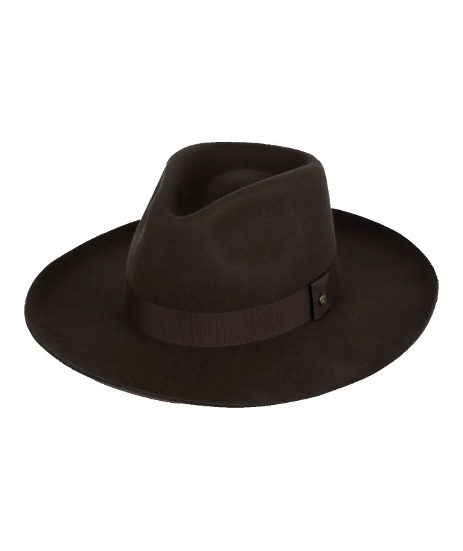 Universal Wide Brim Fedora - Bandit made by Kooringal
