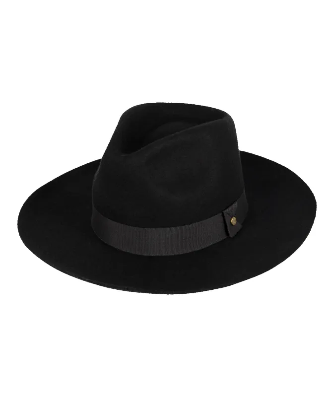 Universal Wide Brim Fedora - Bandit made by Kooringal
