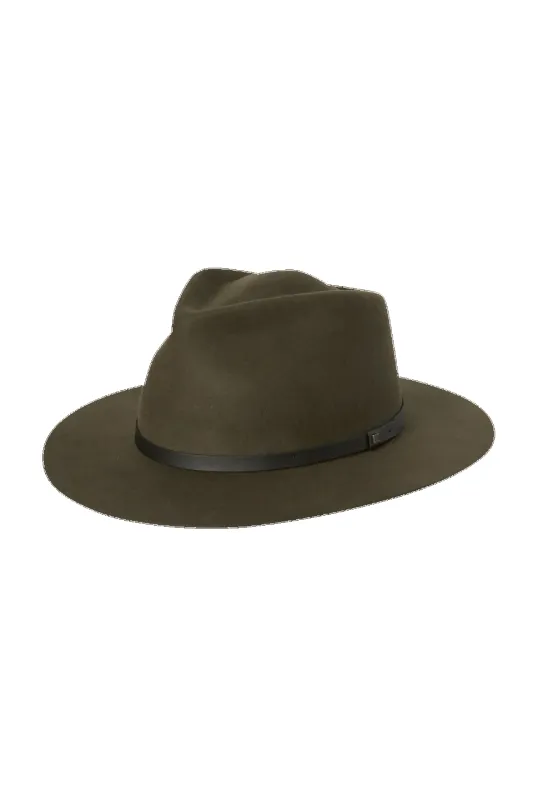 Goodwin Wide Brim Fedora made by Kooringal