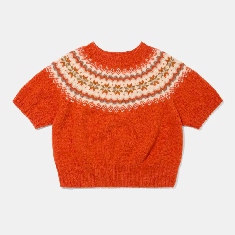 Shetland Pullover Flame sold by Bryceland's