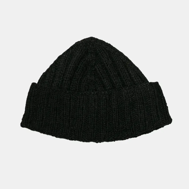 Watch Cap Rib Stitch Black sold by Bryceland's
